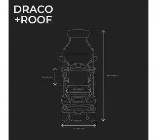 Veleco Draco Seniorenmobil mit Dach 12 km/h