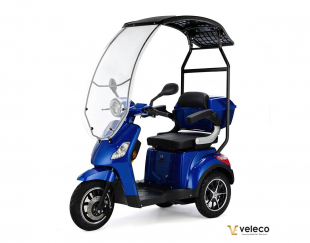 Veleco DRACO Seniorenmobil mit Dach, 12 km/h Lithium Akku