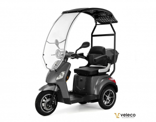 Veleco DRACO Seniorenmobil mit Dach, 12 km/h Lithium Akku