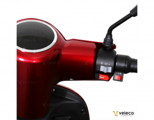 Veleco Sparky Elektromoped 2000W, 45 km/h, Rot