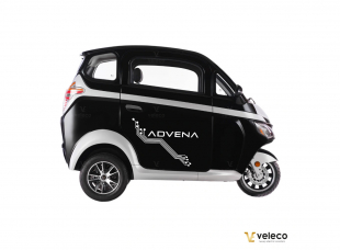 Veleco ADVENA Elektro Kabinenmoped Kabinenroller 45km/h