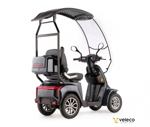 Veleco GRAVIS Seniorenmobil mit Dach, 12 km/h, 1000W Lithium-Akku