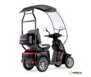 Veleco GRAVIS Seniorenmobil mit Dach, 12 km/h, 1000W Lithium-Akku