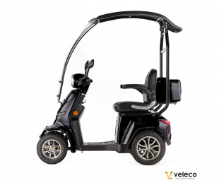 Veleco GRAVIS Seniorenmobil mit Dach, 12 km/h, 1000W Lithium-Akku