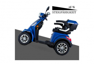 ECO ENGEL 510, Seniorenmobil 4 Rder, 25 km/h, 1000 Watt, Blau