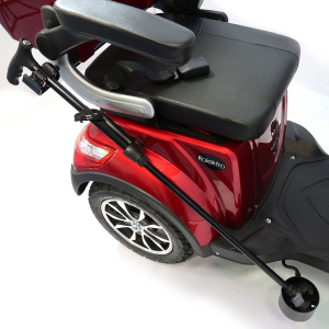 Stockhalterung Seniorenmobile fr alle E-Trike/E-Quad Modelle, beidseitig anbringbar